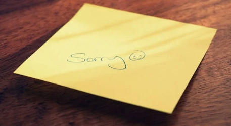 10 messages pour s’excuser avec le cœur